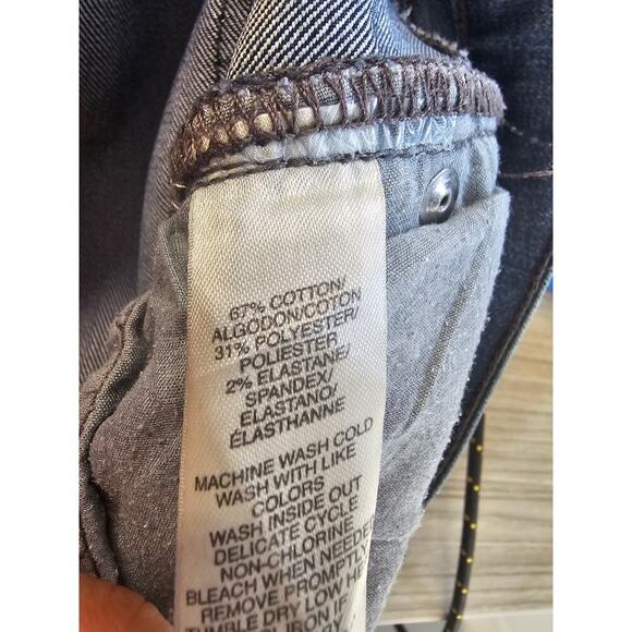 DKNY Women's Straight Leg Denim Jeans Regular Fit Mid Rise Blue Size 32 - Picture 4 of 5